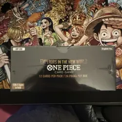 Emperors in the New World Booster Box OP-09 One Piece Card Game English - SEALED - Image 2