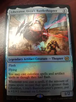 Liberator, Urza's Battlethopter Prerelease Cards Foil - Image 1