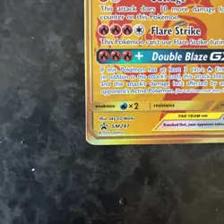 Pokemon TCG Reshiram Charizard GX Card Tag Team GX SM247 *ungraded* - Image 4