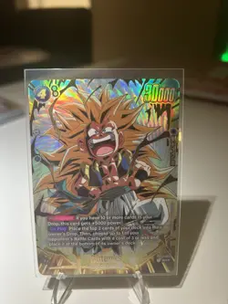 Gotenks FB04-033 1st Anniversary Promo Alternate Art Dragon Ball Card Fusion - Image 1