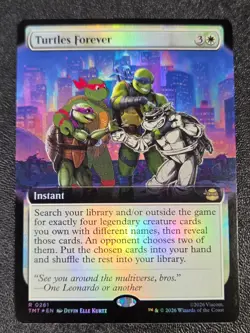 Turtles Forever (Extended Art) R Teenage Mutant Ninja Turtles 261 NM - Image 1