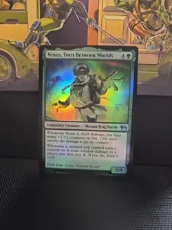 Venus, Torn Between Worlds (Foil) 0136 - Teenage Mutant Ninja Turtles - MTG NM/M - Image 1