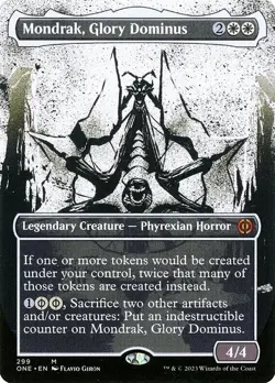 Mondrak, Glory Dominus (Showcase) Phyrexia: All Will Be One Foil - Image 1