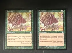 Compost Urza's Destiny Magic the Gathering MTG X2 - Image 1
