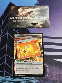 Treasure Token 1432 Secret Lair Pick 'Em and Stick 'Em Non Foil SLD - Image 1