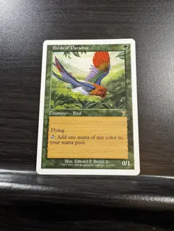Magic the Gathering | Birds of Paradise - 231/350 | 7th Edition | LP-NM - Image 3
