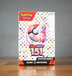 Scarlet & Violet 151 Booster Bundle (6 packs) - Factory Sealed Pokemon TCG - Image 1