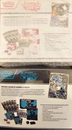 [READ!] NEW Pokemon Black Bolt + White Flare Elite Trainer Box ETB [Set of 2] - Image 3