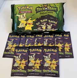 Pokemon TCG Trick or Trade BOOster Bundle (Lot 10x Mini Packs) 2023 Halloween 820650852572 - Image 1