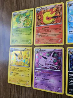 Pokemon TCG Eeveelutions Black & White Eevee Promo Set BW87-94 All NM - Image 5