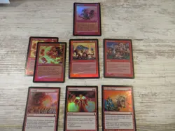 8x FOIL Direct Damage - Time Spiral Disintegrate, Fiery Temper + more OOP MTG - Image 1