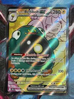 Iono’s Bellibolt EX 172/159 - Pokemon TCG - Journey Together - PACK FRESH M/NM - Image 1