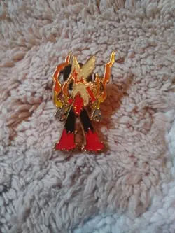Pokemon Mega Blaziken Pin Official Pokemon Enamel Collector's Pin - Image 1