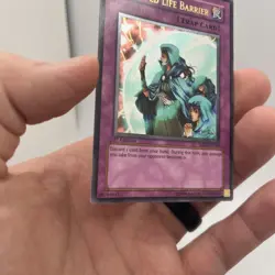 Yugioh Hallowed Life Barrier 1st Edition Ultimate Rare SOD-EN060 - Image 5