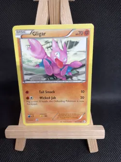 80/149 Gligar - Pokemon Trading Card Game - Boundaries Crossed - Image 1
