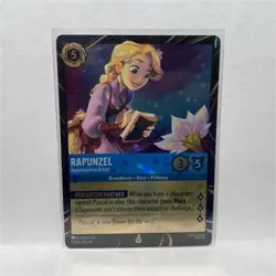 Disney Rapunzel - Appreciative Artist Lorcana TCG Promo Foil Card Promo Epcot - Image 1