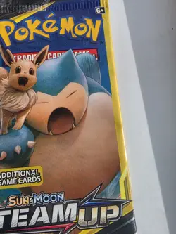 Pokemon Team Up 3- Card Pack Factory Sealed Booster Pack Snorlax - Image 5