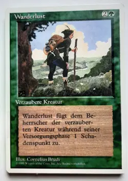 ►WANDERLUST ►UNLIMITIERT 1995 4.Edition ►NM ►GRUN ►MAGIC GATHERING ►MTG - Image 1