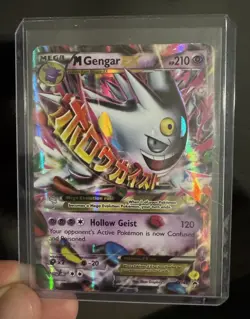 🔥MEGA GENGAR EX - XY166 - Pokemon XY Promo Ultra Rare Card MP - Image 1
