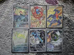 Pokemon TCG 6x Full Art Promo Cards Bundle Sword & Shield Mega Evolutions NM - Image 1