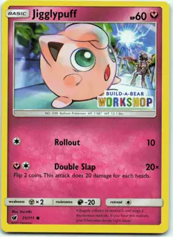 Jigglypuff - (Build-A-Bear Workshop Exclusive) Promo Miscellaneous Cards & Prod - Image 1