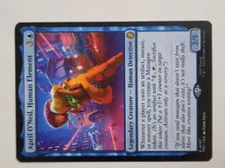 MTG April O'Neil, Human Element, NM-Mint, English Commander: Teenage Mutant Ninj - Image 1