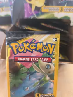 Pokemon Sun & Moon Team Up Booster Pack 3 Cards Venusaur Celebi factory seal - Image 3
