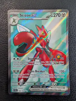 Scizor ex - 195/162 Temporal Forces (Pokemon) Ultra Rare - Image 1