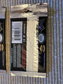 2 Vintage WOTC Pokemon TGC English Team Rocket Booster Pack (Long Crimp) - Image 3