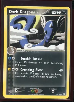 Dark Dragonair Non-Holo Uncommon NM/NM- 32/109 EX Team Rocket Returns Pokemon - Image 1