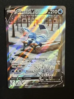 Pokemon TCG Glaceon V Alt Full Art 175/203 SWSH07: Evolving Skies - Image 1