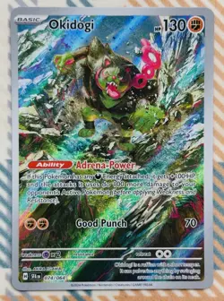 Pokemon TCG: Shrouded Fable Illustration Rare Okidogi 074/064 NM - Image 1