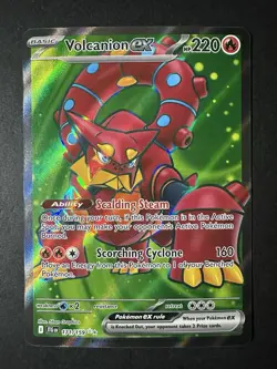 Volcanion ex Full Art 171/159 Ultra Rare Holo Journey Together Pokemon TCG NM - Image 1