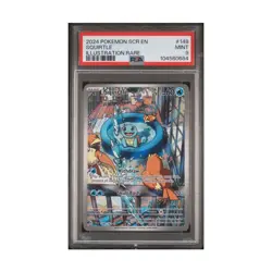 Pokemon Pokemon Graded Squirtle #148/142 - Stellar Crown - PSA 9 NM - Image 1