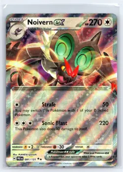 Pokemon TCG - SV: Prismatic Evolutions - Noivern ex Double Rare Holo 091/131 - Image 1