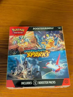 Pokemon Booster Bundle Lot of 3 Destined Mega Evolution Surging Sparks New - Image 4