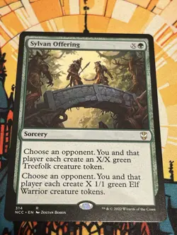 MTG Sylvan Offering [Streets of New Capenna Commander] - Image 1