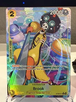 Brook (ST29-011 Alt Art) (NM) - One Piece - ST-29 Egghead Starter Deck (ENG) - Image 1