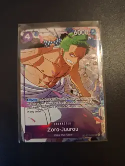 Zoro-Juurou ST18-004 Treasure Rare - Emperors in the New World -One Piece TCG-NM - Image 1