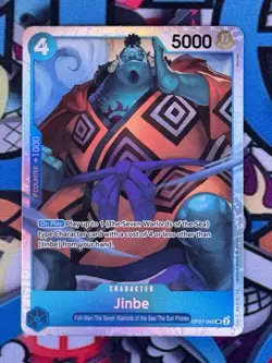 One Piece TCG Jinbei OP07-045 SR NM English - Image 2