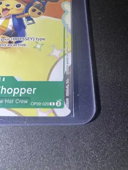 Tony Tony.Chopper Alt Art One Piece Day Dallas 2025 Promo Op09-029 LIMITED! - Image 4