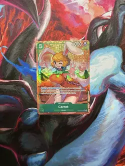 One Piece CCG Carrot OP08-023 SR Parallel Art Two Legends English Edition - Image 1