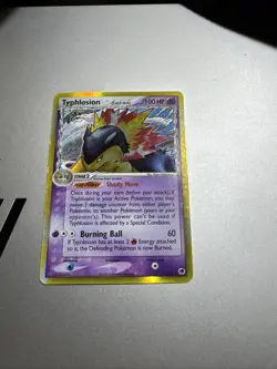 Typhlosion 12/101 Delta Species Holo Rare Pokemon Card EX Dragon Frontiers - Image 1