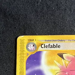 Clefable 41/165 Expedition Base Set Regular Rare Pokemon TCG Card English - Image 3