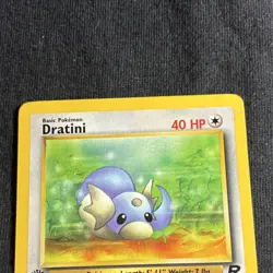 Dratini 53/82 Team Rocket 1st Edition Regular 2000 Wizards Pokemon Card - Image 2