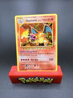 Pokemon Evolutions 2016 Charizard Holo Card 11/108 Rare TCG, Near Mint Condition - Image 1