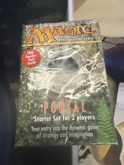 1997 MTG Magic the Gathering Portal Starter Set for 2 Players Factory Sealed - Image 1