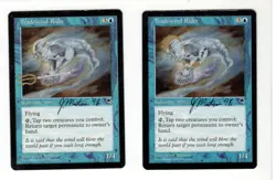 2X MTG Altered Art Tradewind Rider signed Matson LP - Image 1