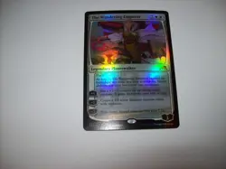 The Wandering Emperor Promo Pack FOIL Kamigawa Mythic Neon Dynasty NM Free Ship - Image 1