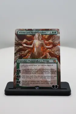 1x Wrenn and Realmbreaker Extended Art M NM March of the Machines (MOM) MTG - Image 1